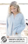 239-7 Tidal Treasures Jacket by DROPS Design