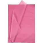 Carta di seta, 10 fogli, 50x70 cm Rosa