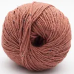 Erika Knight Gossypium Cotton Tweed 07 Rosso ruggine