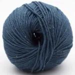 Erika Knight Gossypium Cotton Tweed 12 Indaco