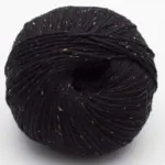 Erika Knight Gossypium Cotton Tweed 19 Nero