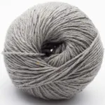 Erika Knight Gossypium Cotton Tweed 17 Grigio chiaro