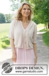 232-48 Evening Walk Cardigan by DROPS Design