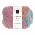Gjestal Twisty Air 9107 Fenicottero/turchese stampa