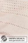 46-12 Dream Sand Blanket by DROPS Design