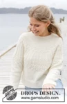 243-8 Avalanche Sweater by DROPS Design