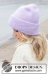 242-7 Edge of Twilight Hat by DROPS Design