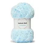 LindeHobby Velvet Soft 12 Azzurro Baby