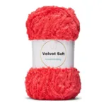LindeHobby Velvet Soft 25 Rosso