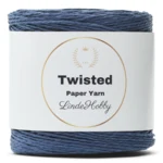 LindeHobby Twisted Paper Yarn 19 Blu navy