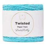LindeHobby Twisted Paper Yarn 24 Turchese