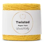 LindeHobby Twisted Paper Yarn 23 Giallo
