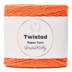 LindeHobby Twisted Paper Yarn 17 Arancione