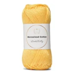 LindeHobby Mercerized Cotton 22 Giallo