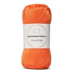 LindeHobby Mercerized Cotton 23 Arancione