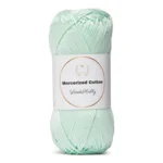 LindeHobby Mercerized Cotton 37 Menta pastello