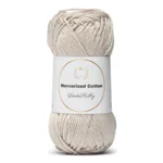 LindeHobby Mercerized Cotton 39 Grigio perla
