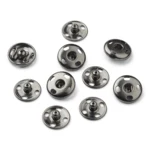 LindeHobby Bottoni Automatici, Nero, 5 set 10 mm