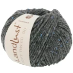 Lana Grossa Landlust Soft Tweed 90 05 Antracite melange