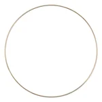 HobbyArts Anello in metallo, Oro 30 cm