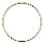 HobbyArts Anello in metallo, Oro 7 cm