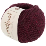Lana Grossa Landlust Soft Tweed 180 123 Bordeaux melange