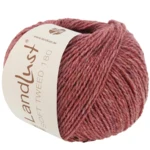Lana Grossa Landlust Soft Tweed 180 128 Rosa antico melange