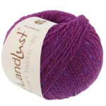 Lana Grossa Landlust Soft Tweed 180 133 Viola mélange