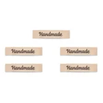 LindeHobby Handmade Etichetta, Lungo Sabbia, Magnolia Script