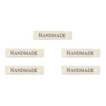 LindeHobby Handmade Etichetta, Lungo Naturale, Nero, Lucy Rose