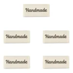 LindeHobby Handmade Etichetta, largo Magnolia Script