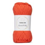 LindeHobby Cotton 8/8 044 Deep Orange