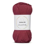 LindeHobby Cotton 8/8 089 Rubino