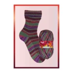 Opal Laubgeflüster 4-ply 50 Colazione di bacche