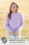 250-35 Lavender Harvest by DROPS Design