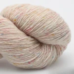 BC Garn Loch Lomond Lace GOTS 30 Confetti bianco
