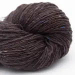 BC Garn Loch Lomond Lace GOTS 07 Marrone scuro