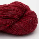 BC Garn Loch Lomond Lace GOTS 11 Rosso fuoco