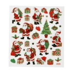 Adesivi, Natale, 15 x 16.5 cm, 1 foglio 
Figure classiche di Natale