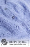 250-40 Floral Lake Cardigan by DROPS Design