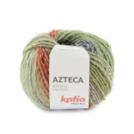 Katia Azteca 81 Verde chiaro-lilla chiaro