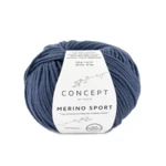 Katia Concept Merino Sport 012 Blu profondo