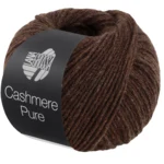 Lana Grossa Cashmere Pure 37 Marrone scuro