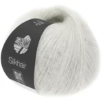 Lana Grossa Silkhair 058 Bianco perla