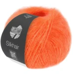 Lana Grossa Silkhair 207 Arancione salmone