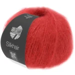 Lana Grossa Silkhair 008 Rosso ciliegia