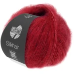 Lana Grossa Silkhair 208 Rosso vino
