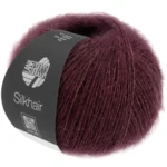 Lana Grossa Silkhair 177 Rosso scuro