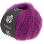 Lana Grossa Silkhair 197 Rosso porpora