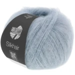 Lana Grossa Silkhair 196 Blu grigiastro